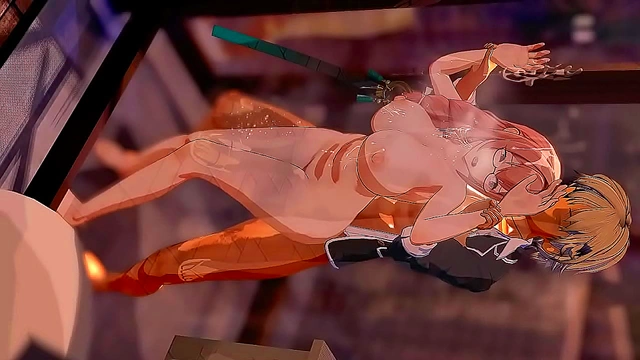 Sexy Anime Princess Finds Bliss in Intense Orgasmic Fantasy with Devoted Servant
