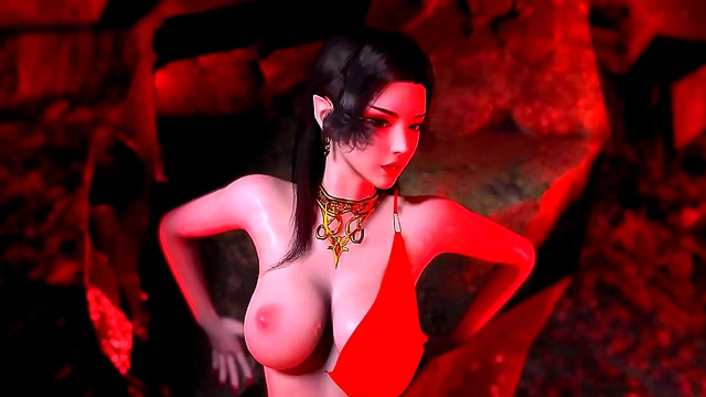 Blazing Blue Anime Beauties Revel in Sultry Beach Pleasure Under the Sun