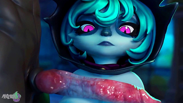 White Queen Tempts BBC in Shadowy Alley for electrifying Hentai Climax